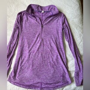 UNDER ARMOUR PURPLE PULLOVER